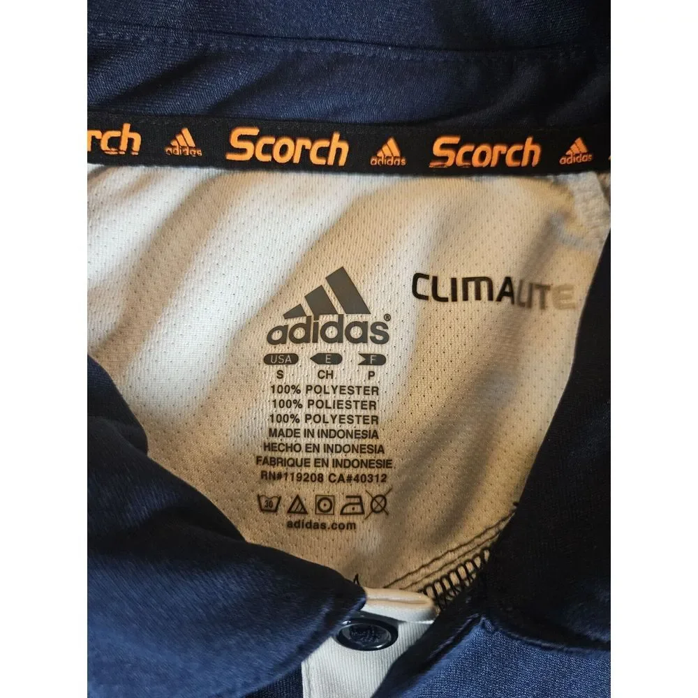 Notre Dame Fighting Irish Shirt Adult Small Adidas Polo Breast‎ Cancer Awareness
